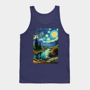 Van Gogh Style Art #1 Tank Top